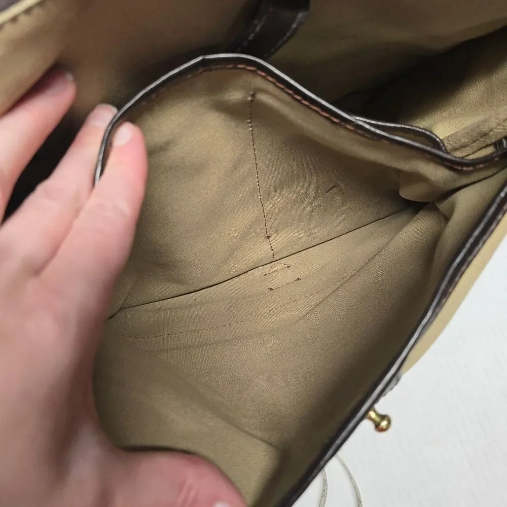 Wilson's Leather Canvas Messenger Bag